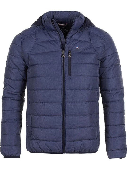 Zdjęcie produktu Peak Mountain Kurtka pikowana "Cenzo" w kolorze granatowym rozmiar: L