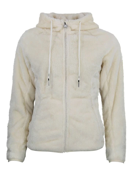 Zdjęcie produktu Peak Mountain Kurtka polarowa "Alanzo" w kolorze kremowym rozmiar: XL
