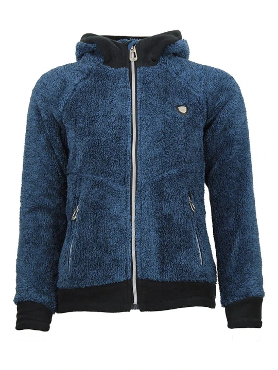Zdjęcie produktu Peak Mountain Kurtka polarowa "Almi" w kolorze granatowym rozmiar: XL