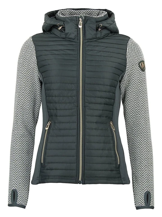 Zdjęcie produktu Peak Mountain Kurtka polarowa "Andomo" w kolorze khaki rozmiar: XXL