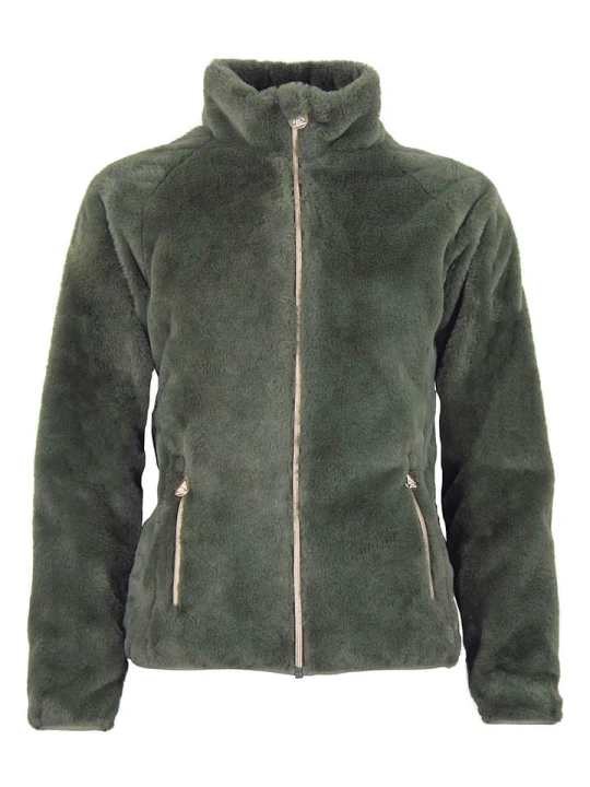 Zdjęcie produktu Peak Mountain Kurtka polarowa "Arendel" w kolorze khaki rozmiar: S
