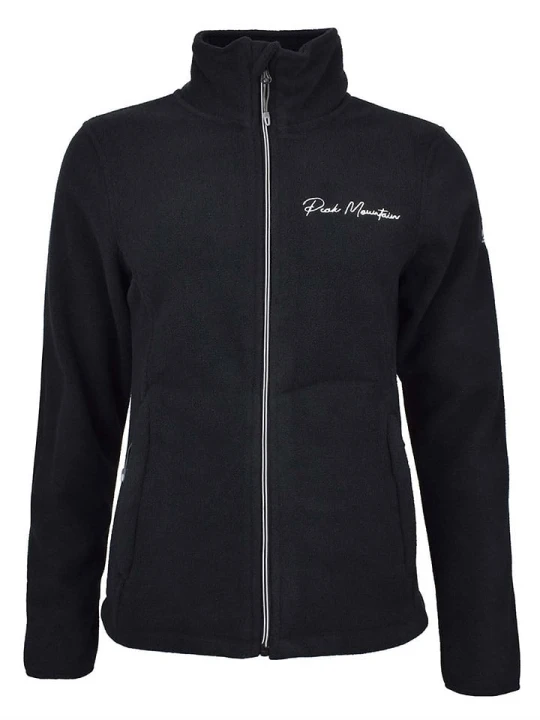 Zdjęcie produktu Peak Mountain Kurtka polarowa "Aspadon" w kolorze czarnym rozmiar: XL