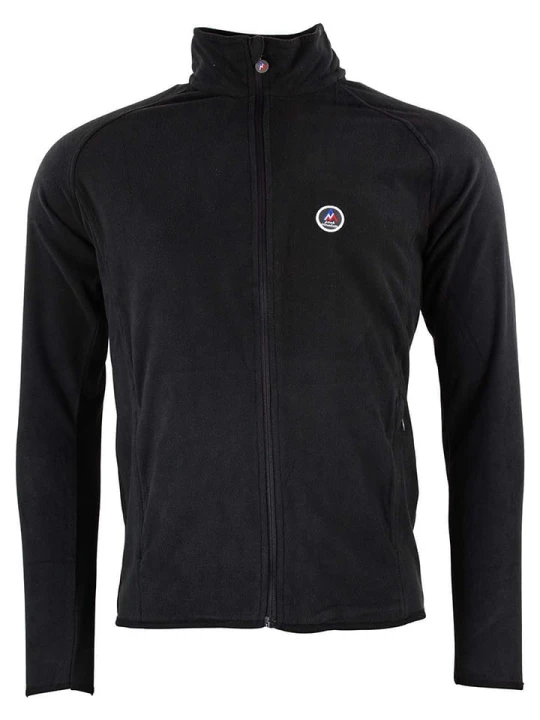 Zdjęcie produktu Peak Mountain Kurtka polarowa "Cafonor" w kolorze czarnym rozmiar: L