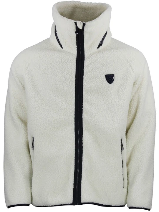 Zdjęcie produktu Peak Mountain Kurtka polarowa "Camay" w kolorze kremowym rozmiar: XL