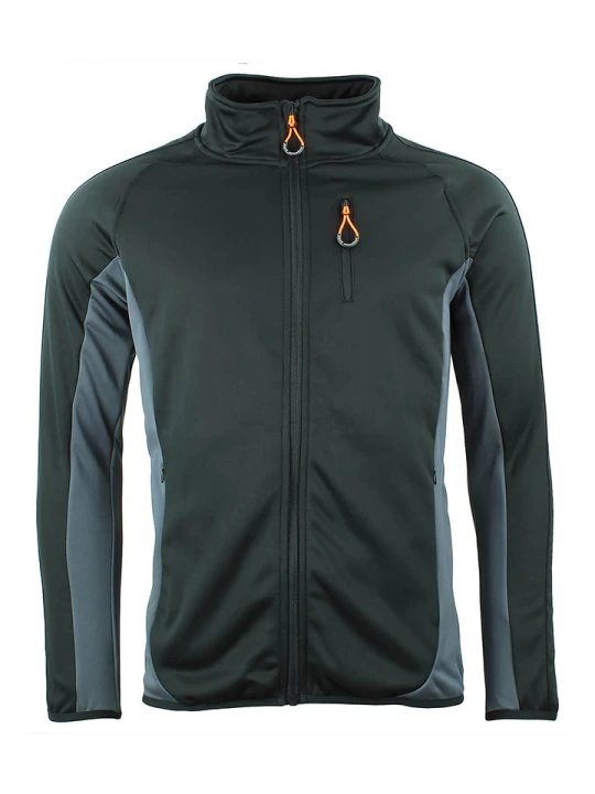 Zdjęcie produktu Peak Mountain Kurtka polarowa "Cemon" w kolorze szaro-czarnym rozmiar: XL