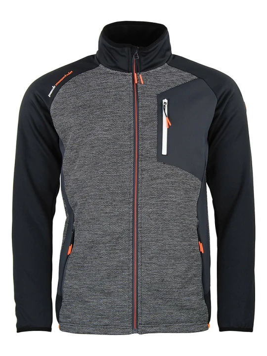 Zdjęcie produktu Peak Mountain Kurtka polarowa "Cerin" w kolorze szarym rozmiar: XL
