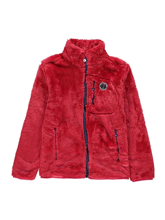 Zdjęcie produktu Peak Mountain Kurtka polarowa w kolorze czerwonym rozmiar: 164