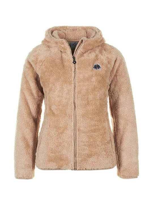 Zdjęcie produktu Peak Mountain Kurtka polarowa w kolorze karmelowym rozmiar: 116