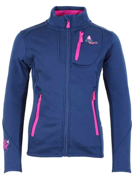 Zdjęcie produktu Peak Mountain Kurtka polarowa w kolorze niebieskim rozmiar: 152