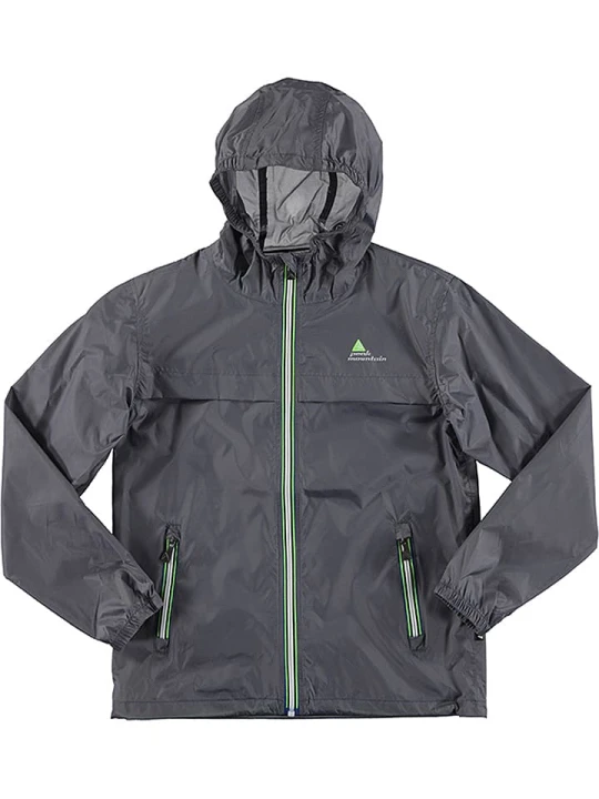 Zdjęcie produktu Peak Mountain Kurtka przeciwdeszczowa w kolorze szarym rozmiar: 152