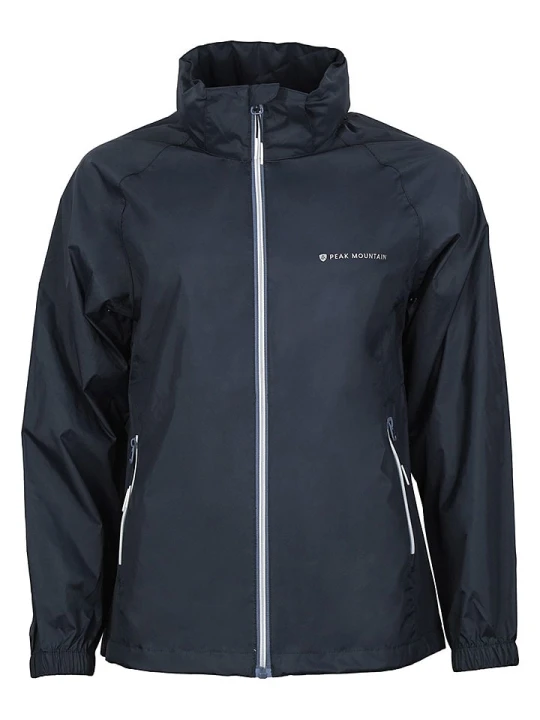 Zdjęcie produktu Peak Mountain Kurtka przeciwwiatrowa "Abrest" w kolorze granatowym rozmiar: XL