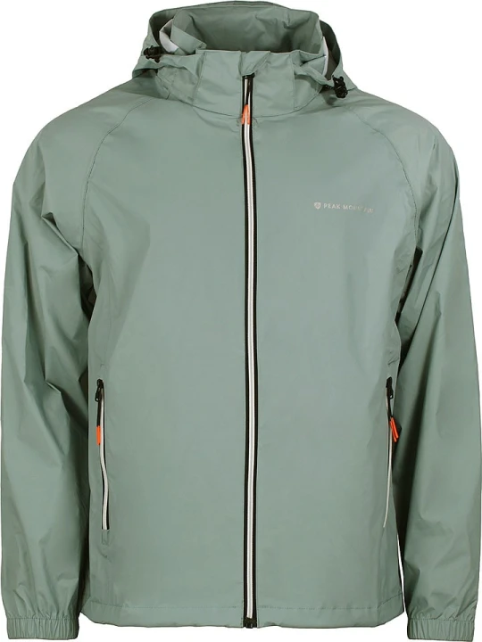 Zdjęcie produktu Peak Mountain Kurtka przeciwwiatrowa "Cabrest" w kolorze zielonym rozmiar: XL