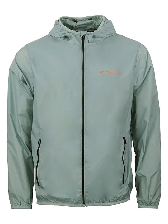 Zdjęcie produktu Peak Mountain Kurtka przeciwwiatrowa "Capluie" w kolorze zielonym rozmiar: XL