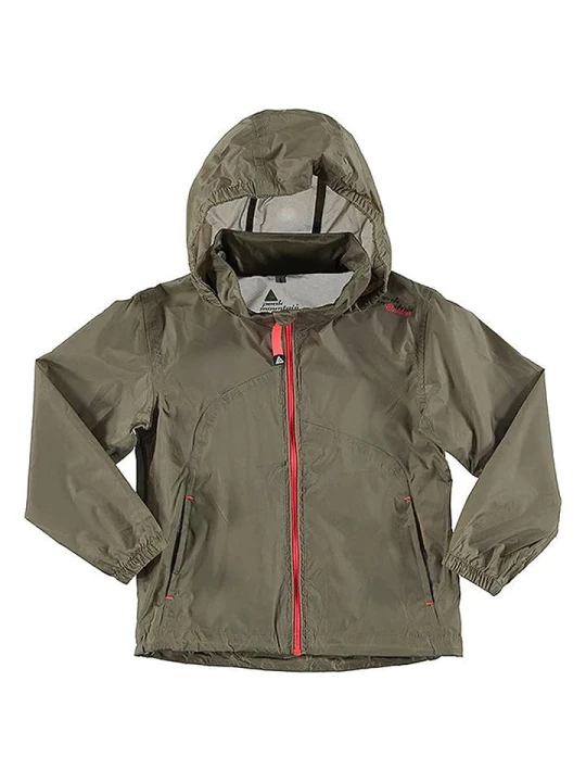 Zdjęcie produktu Peak Mountain Kurtka przeciwwiatrowa w kolorze khaki rozmiar: 152