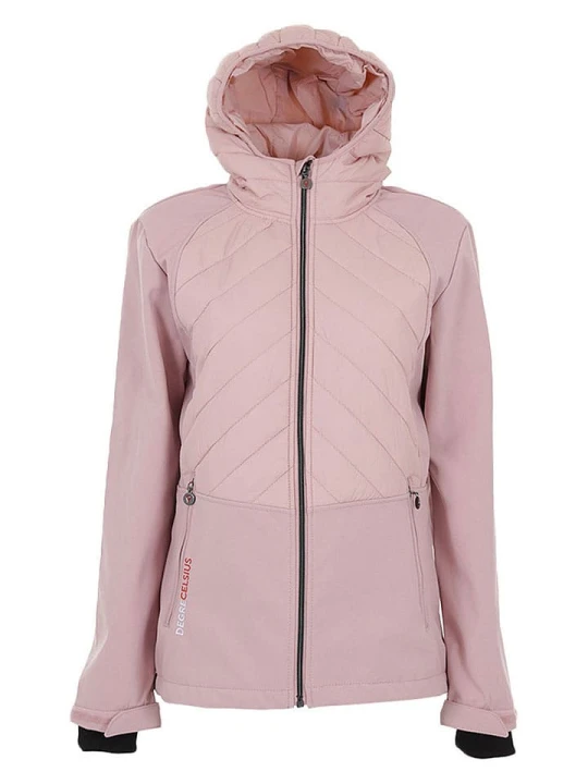 Zdjęcie produktu Peak Mountain Kurtka softshellowa "Ander" w kolorze jasnoróżowym rozmiar: S