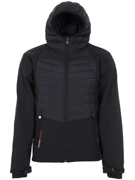Zdjęcie produktu Peak Mountain Kurtka softshellowa "Cander" w kolorze czarnym rozmiar: 3XL