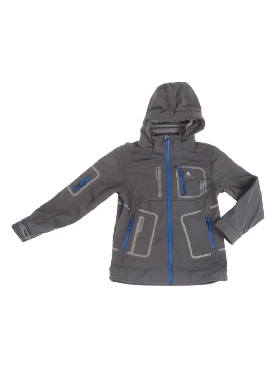 Zdjęcie produktu Peak Mountain Kurtka softshellowa w kolorze szarym rozmiar: 164
