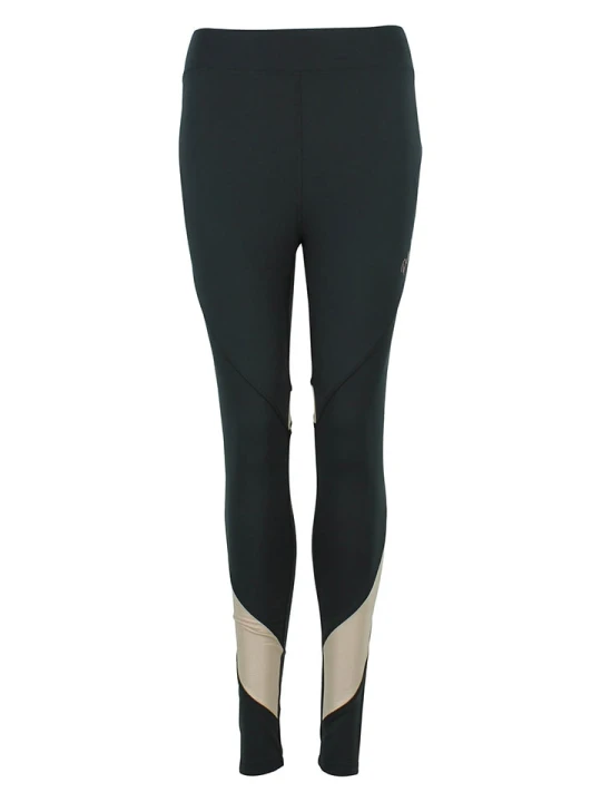 Zdjęcie produktu Peak Mountain Legginsy sportowe "Athlete" w kolorze czarnym rozmiar: M