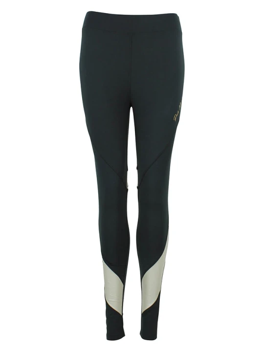 Zdjęcie produktu Peak Mountain Legginsy sportowe "Athlete" w kolorze czarnym rozmiar: S