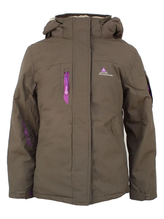 Zdjęcie produktu Peak Mountain Parka w kolorze brązowym rozmiar: 176