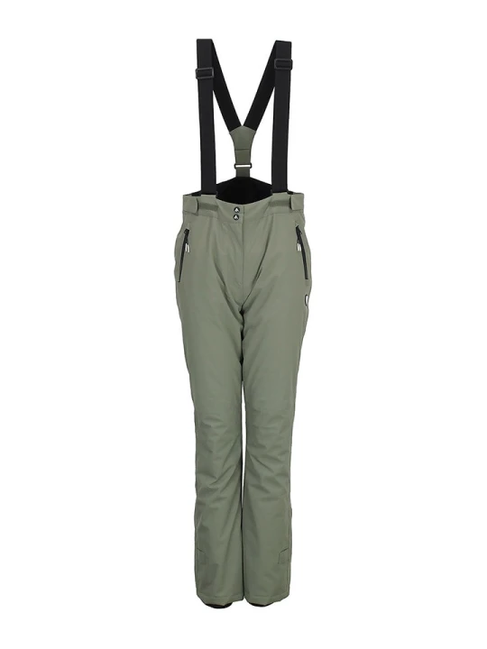 Zdjęcie produktu Peak Mountain Spodnie narciarskie "Atozan" w kolorze khaki rozmiar: XL