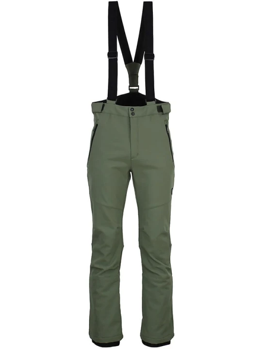 Zdjęcie produktu Peak Mountain Spodnie narciarskie "Ceprim" w kolorze khaki rozmiar: M