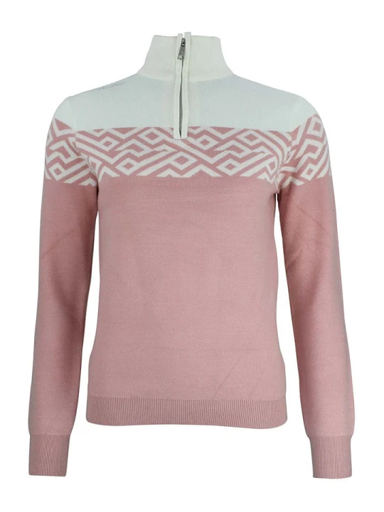 Zdjęcie produktu Peak Mountain Sweter "Akar" w kolorze jasnoróżowym rozmiar: L