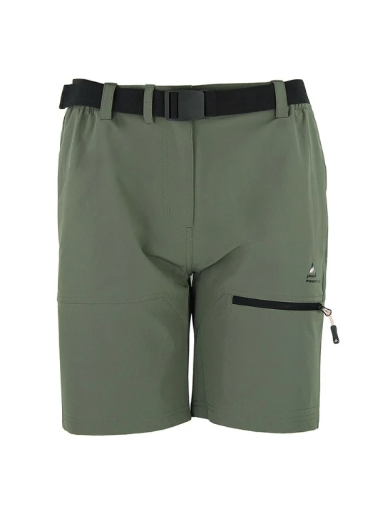 Zdjęcie produktu Peak Mountain Szorty funkcyjne "Ajasi" w kolorze khaki rozmiar: S