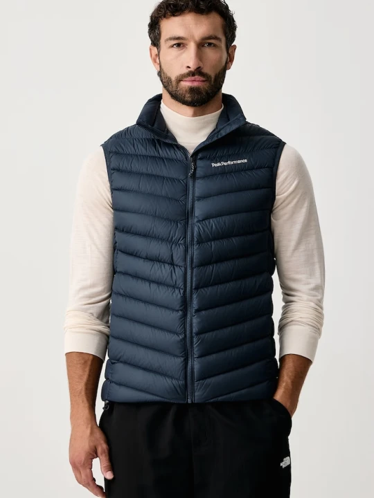Zdjęcie produktu Peak Performance bezrękawnik puchowy męski Frost Down granatowy