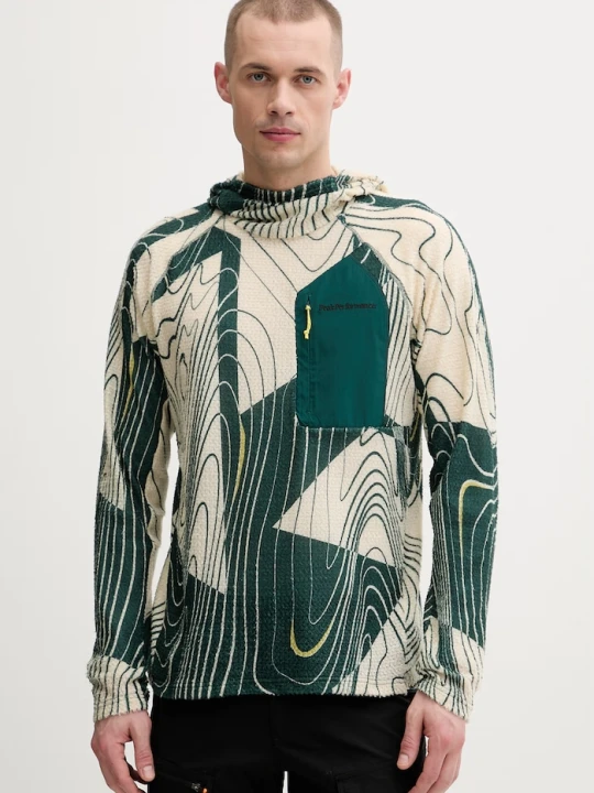Zdjęcie produktu Peak Performance bluza polarowa męska Freelight Alpha turkusowy
