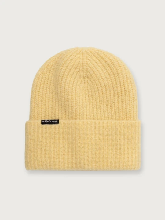 Zdjęcie produktu Peak Performance czapka beanie z wełną Woolblend Hat żółty
