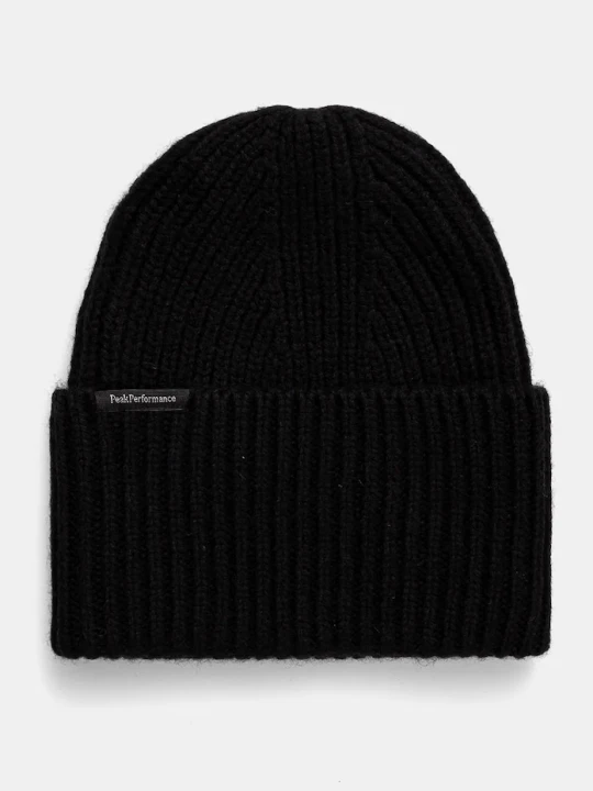 Zdjęcie produktu Peak Performance czapka beanie z wełną Mason czarny