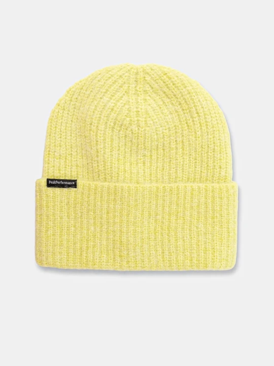 Zdjęcie produktu Peak Performance czapka z dodatkiem wełny Woolblend Hat żółty