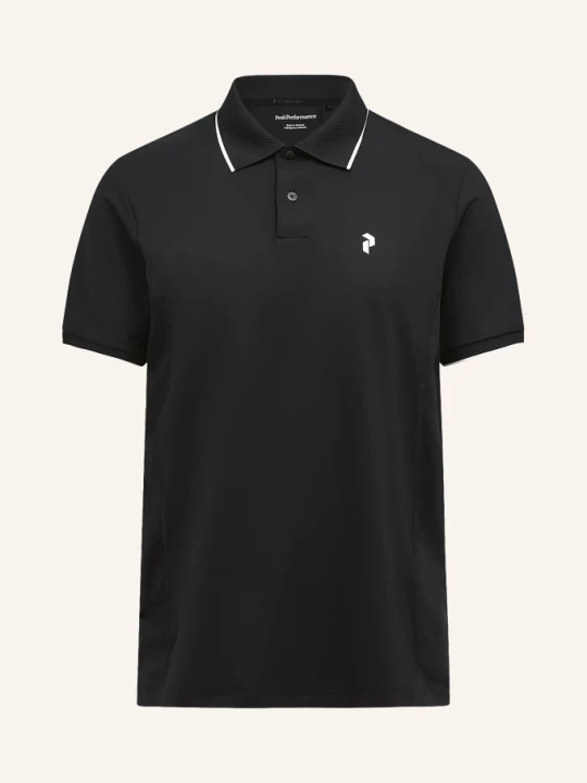 Zdjęcie produktu Peak Performance Funkcjonalna Koszulka Polo Mountainbreath schwarz CZARNY