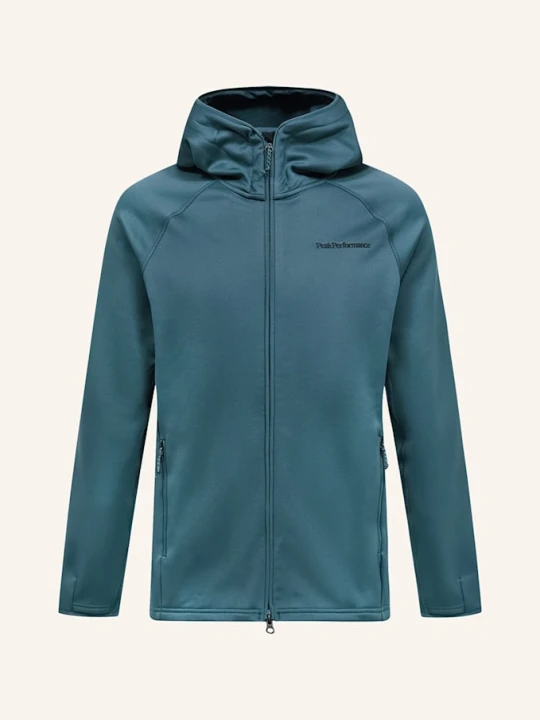Zdjęcie produktu Peak Performance Kurtka Jako Warstwa Środkowa Zip Hood grau
