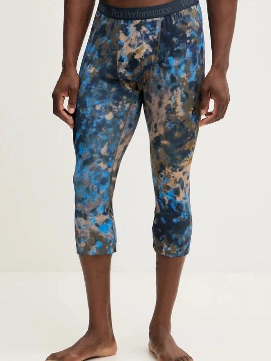 Zdjęcie produktu Peak Performance legginsy funkcyjne AOP zielony