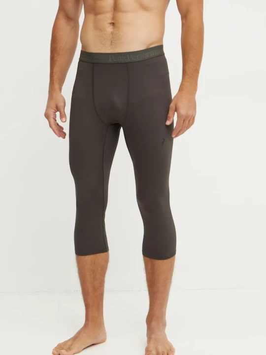 Zdjęcie produktu Peak Performance legginsy funkcyjne Spirit brązowy