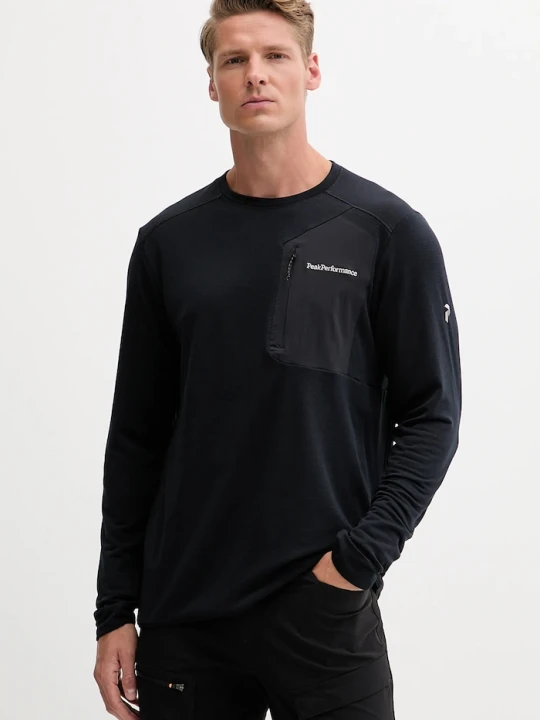 Zdjęcie produktu Peak Performance longsleeve sportowy Freelight czarny