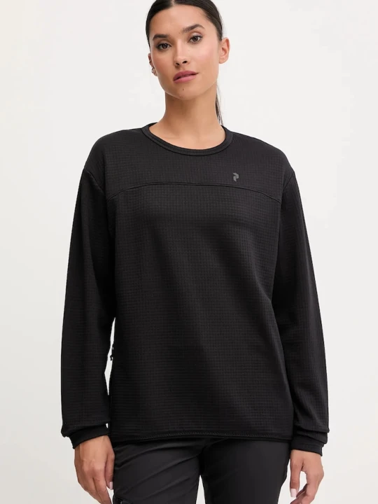 Zdjęcie produktu Peak Performance longsleeve sportowy Trail czarny