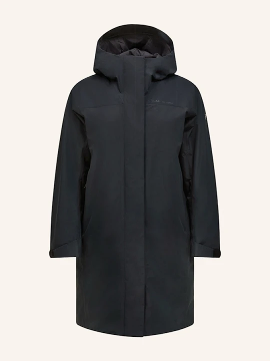 Zdjęcie produktu Peak Performance Parka Treeline Hipe® schwarz CZARNY