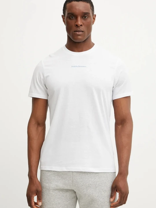 Zdjęcie produktu Peak Performance T-shirt męski Explore Graphic biały