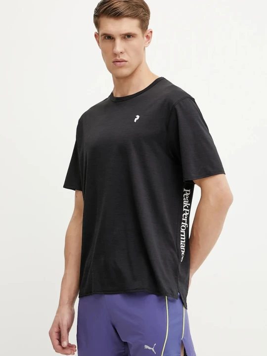 Zdjęcie produktu Peak Performance t-shirt sportowy Trail czarny