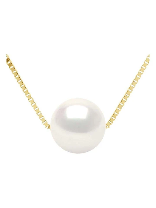 Zdjęcie produktu Pearl Addict Pozłacany naszyjnik z perłą - dł. 42 cm rozmiar: onesize złoty