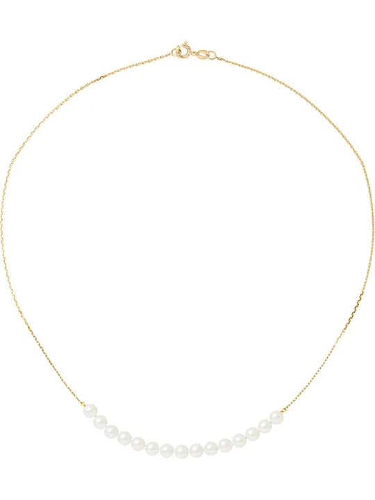 Zdjęcie produktu Pearl Addict Złoty naszyjnik z perłami - dł. 42 cm rozmiar: onesize
