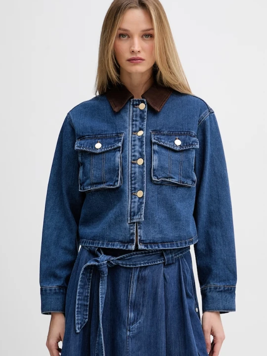 Zdjęcie produktu Pedro del Hierro kurtka jeansowa damska niebieski