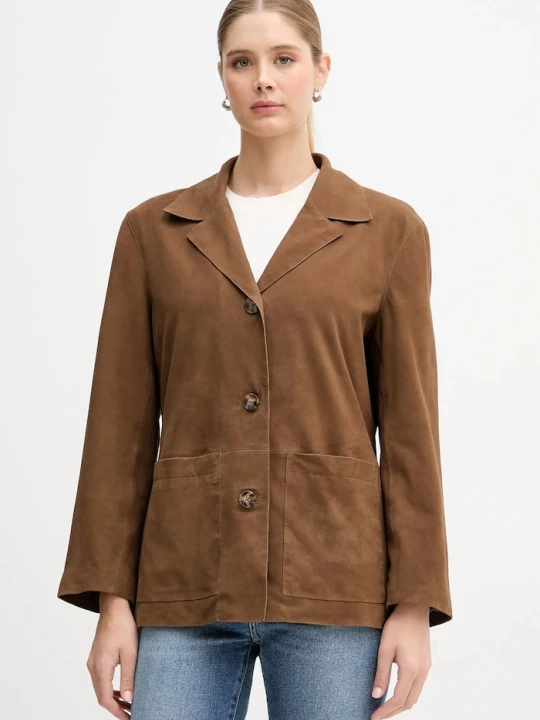 Zdjęcie produktu Pedro del Hierro marynarka zamszowa brązowy