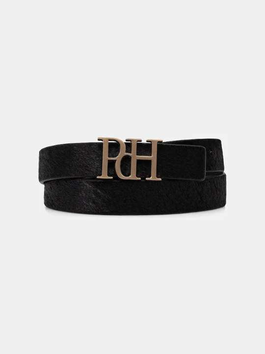 Zdjęcie produktu Pedro del Hierro pasek skórzany czarny