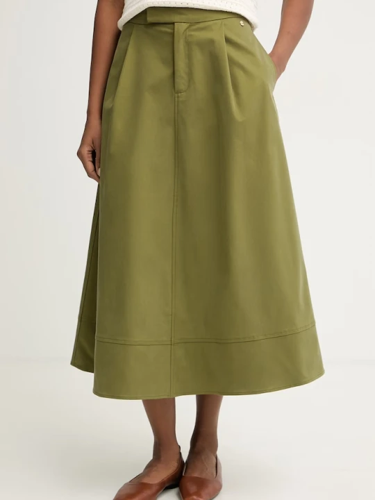 Zdjęcie produktu Pedro del Hierro spódnica z lyocellem zielony
