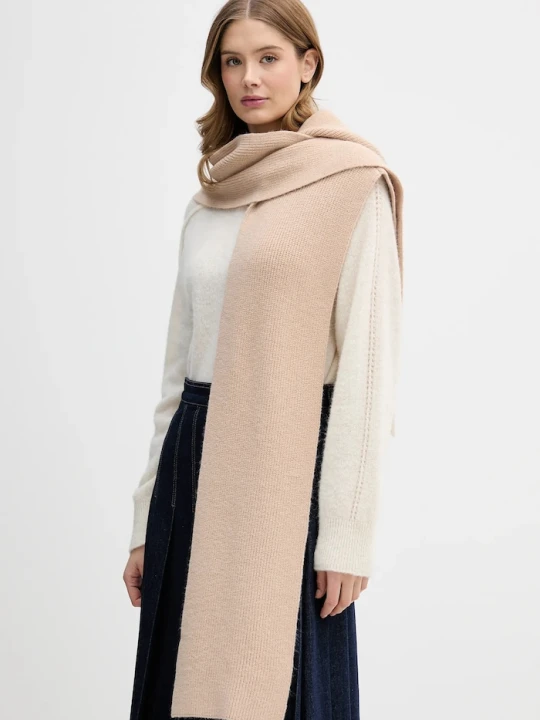 Zdjęcie produktu Pedro del Hierro szalik z kapturem beżowy