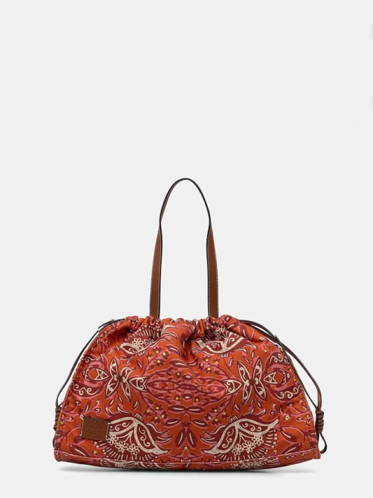 Zdjęcie produktu Pedro del Hierro torebka damska bawełniana brązowy